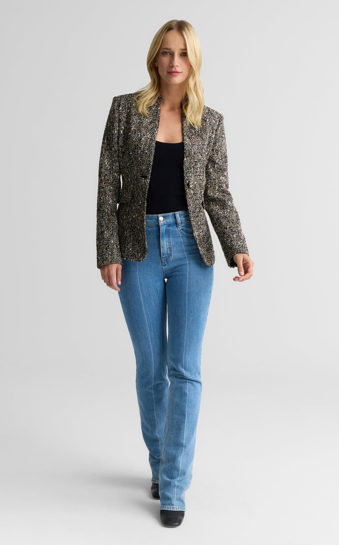 Cynthia Jacket In Kensington Tweed