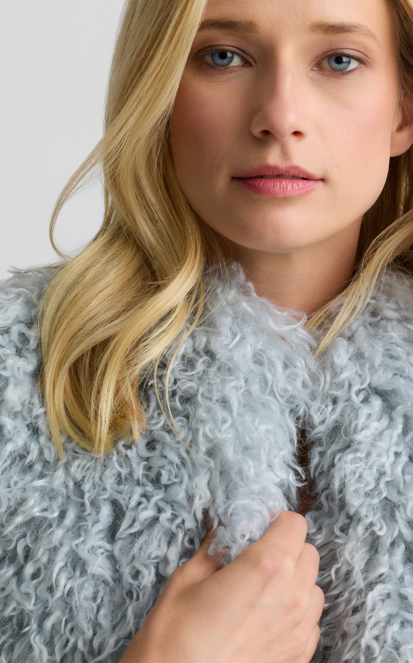 Clementine Vest In Mongolian Faux Fur