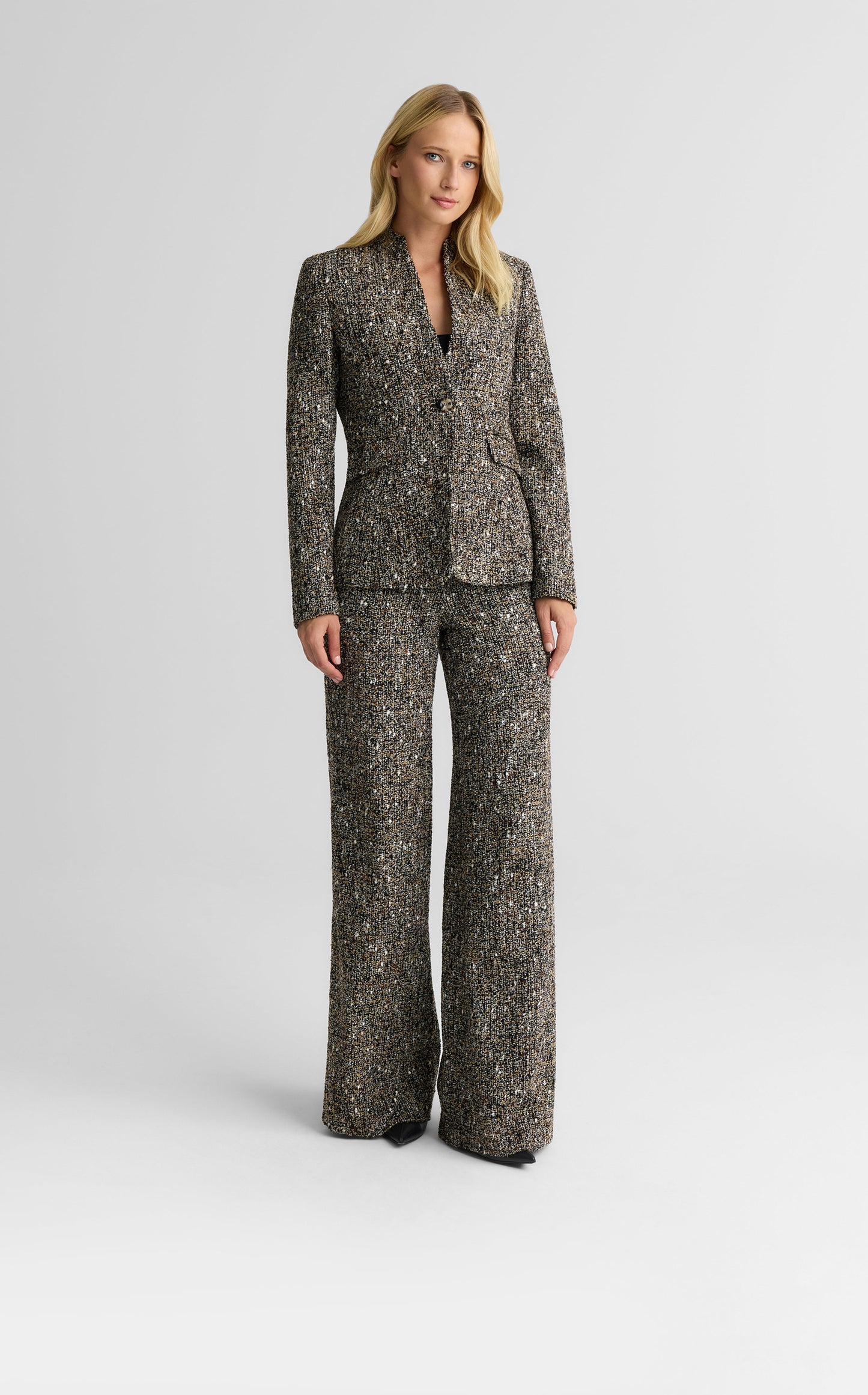 Maddie Pant In Kensington Tweed