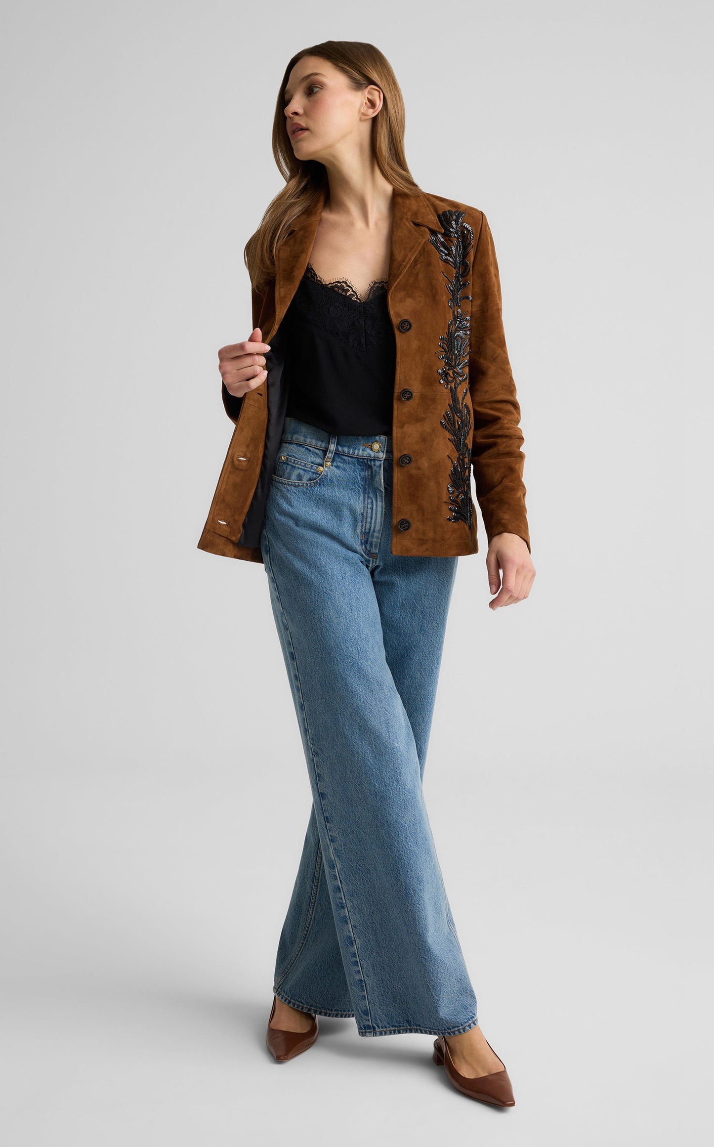 Ojai Jacket in Suede