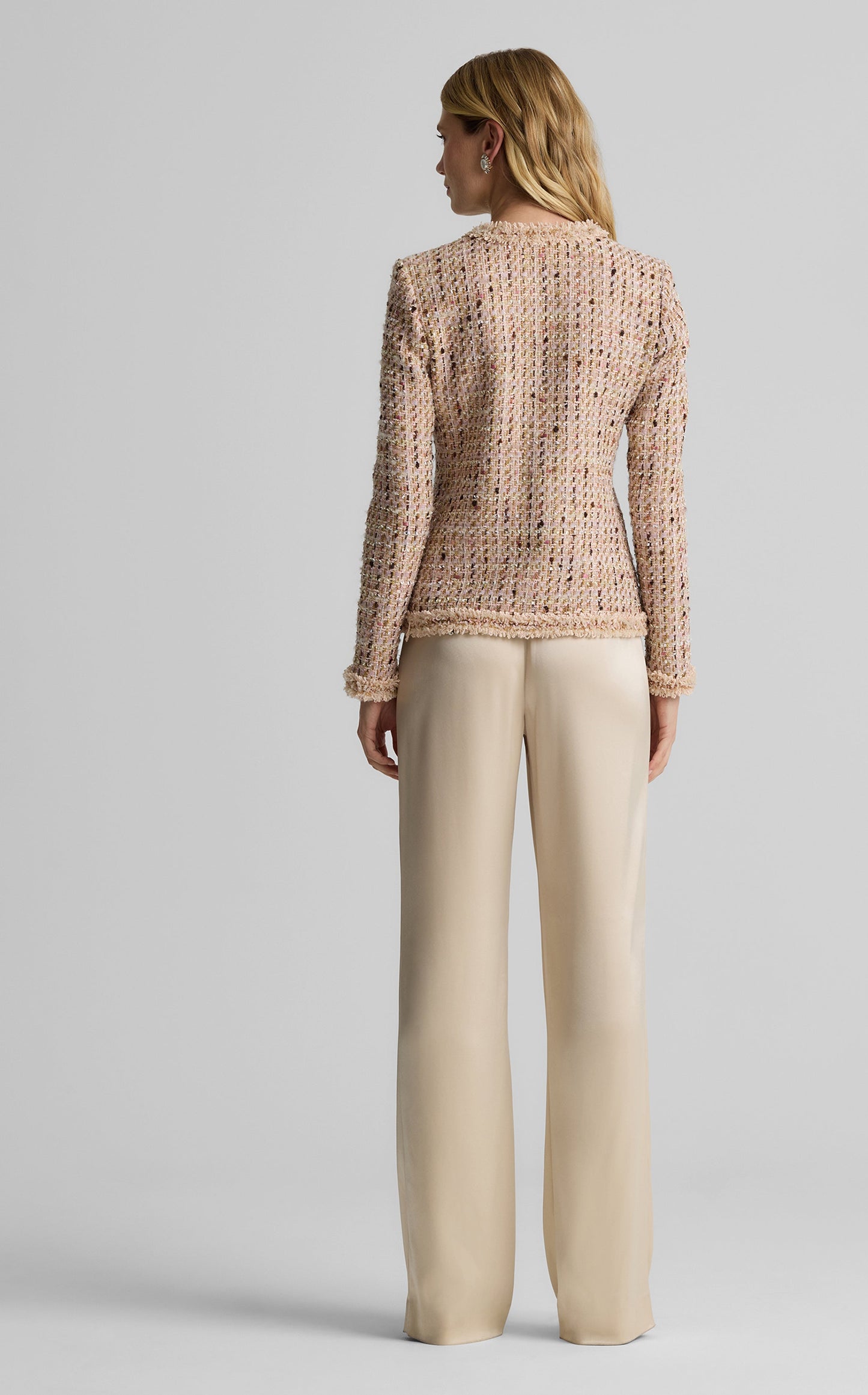 Susan Jacket in Metallic Tweed