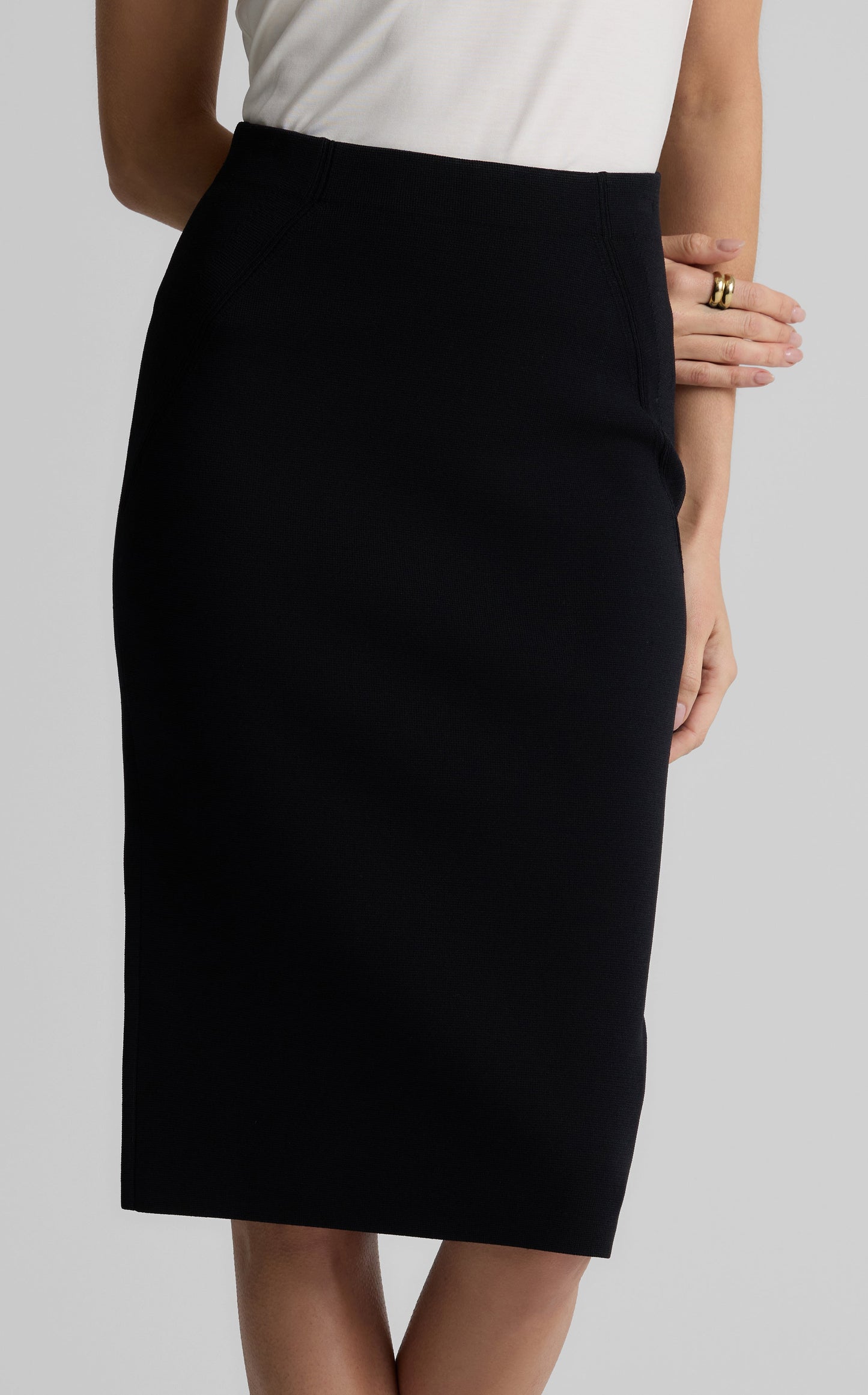 Nina Skirt In Santa Roma Knit