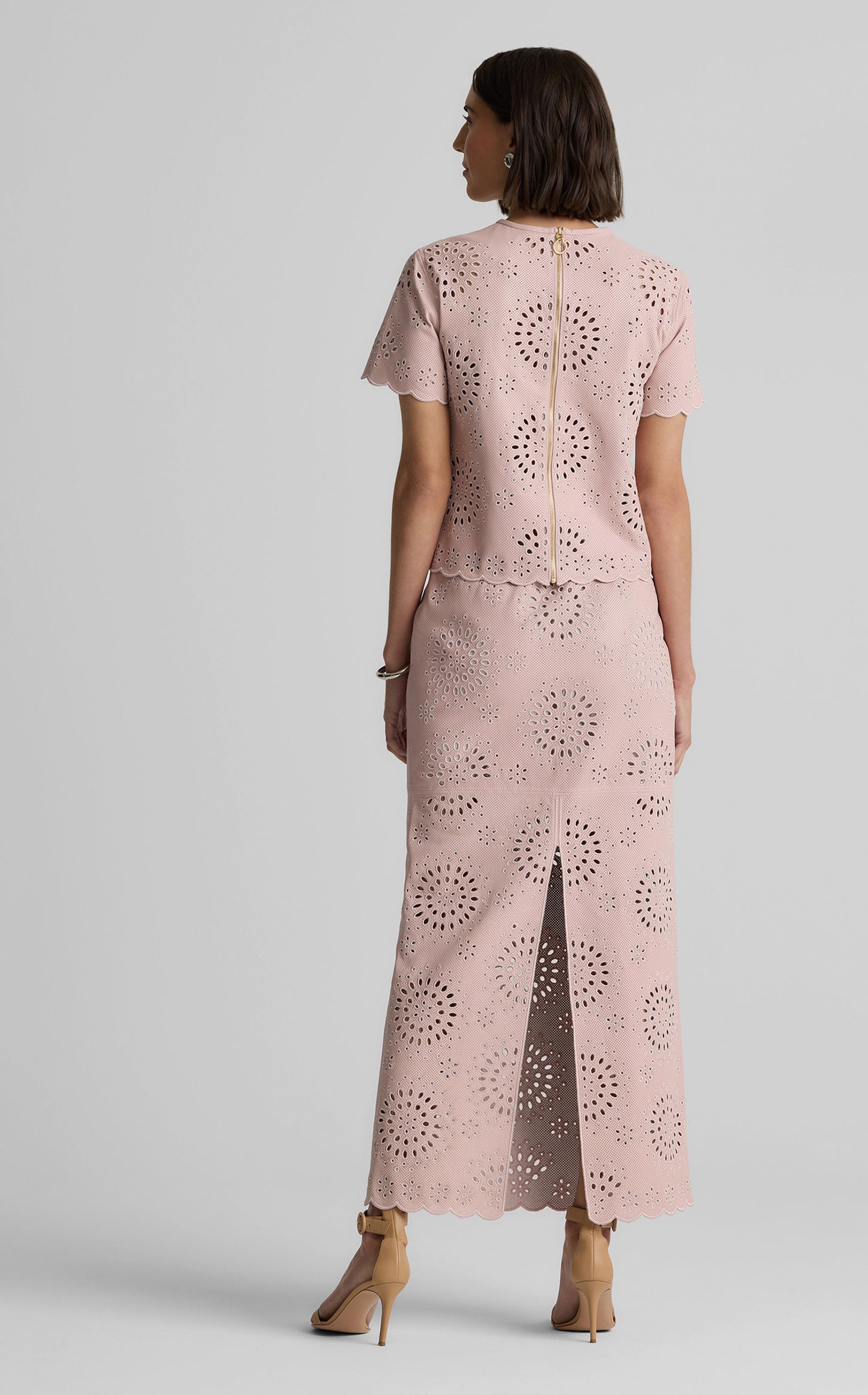 Ashton Top in Laser Cut Leather