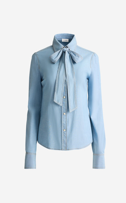 Tamara Blouse In Chambray