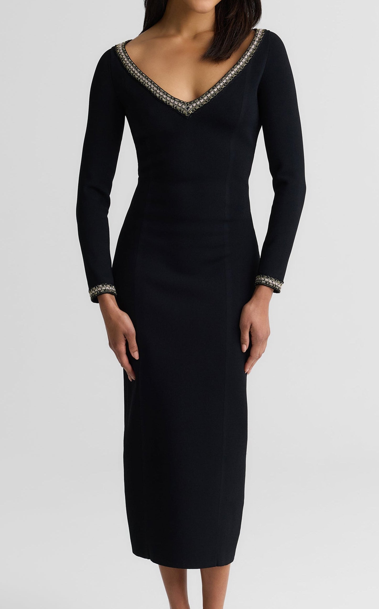 Imani Dress In Santa Roma Knit