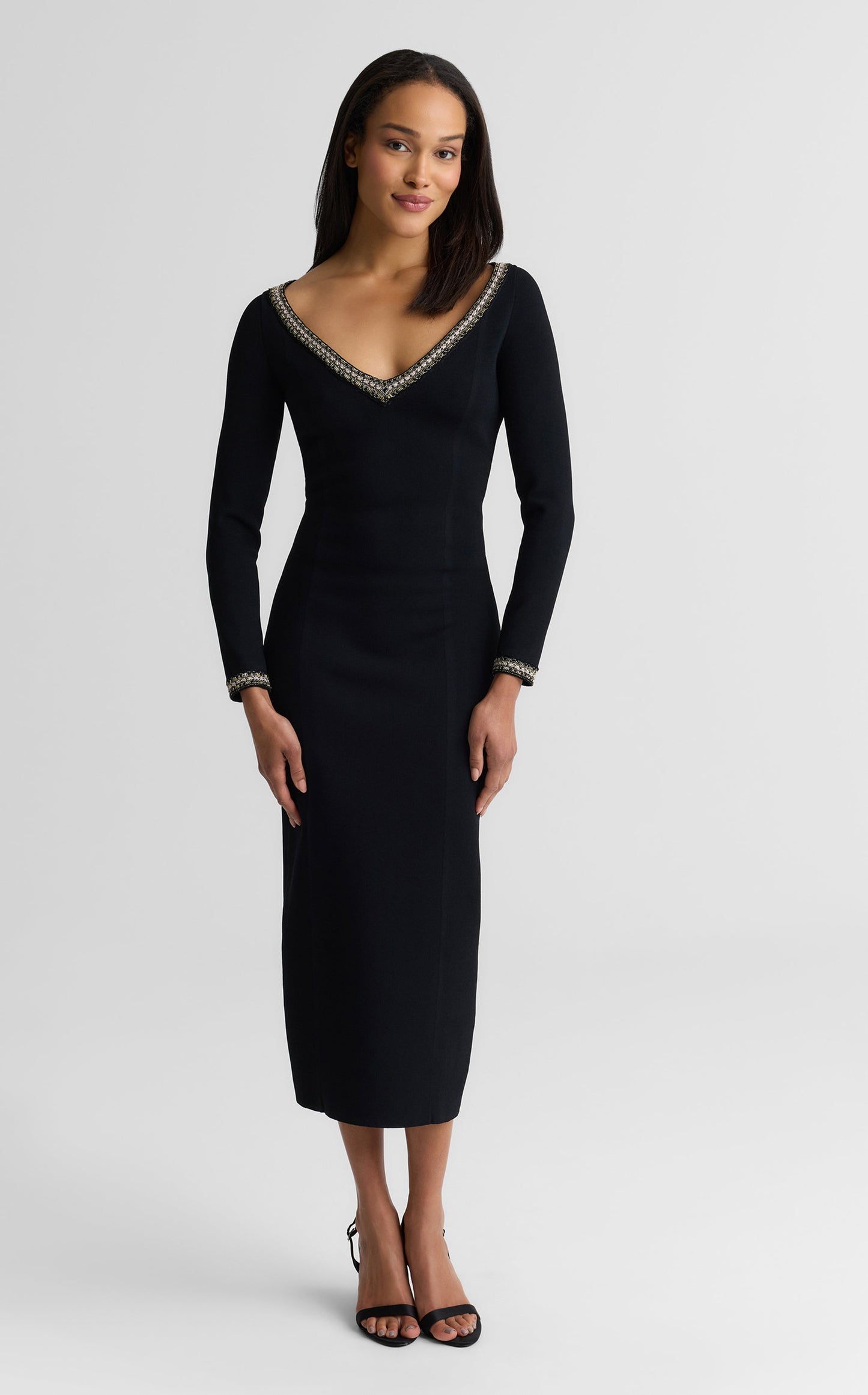 Imani Dress In Santa Roma Knit