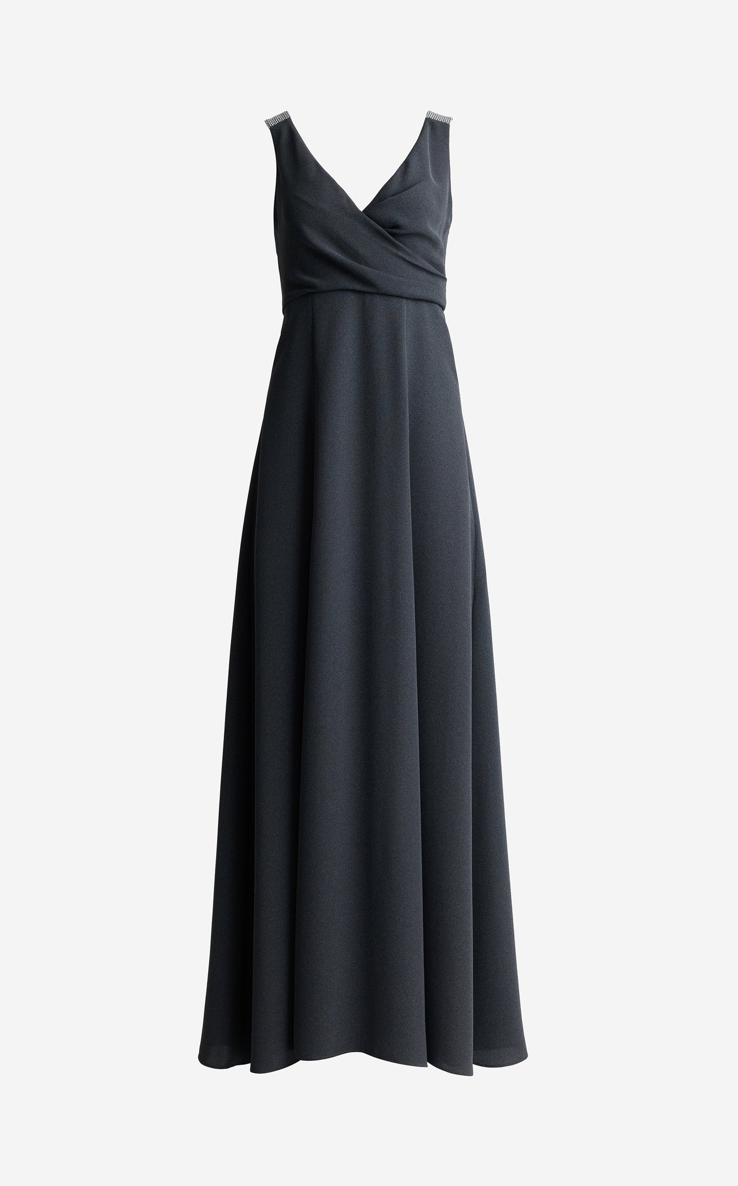 Tess Gown In Heathered Crepe