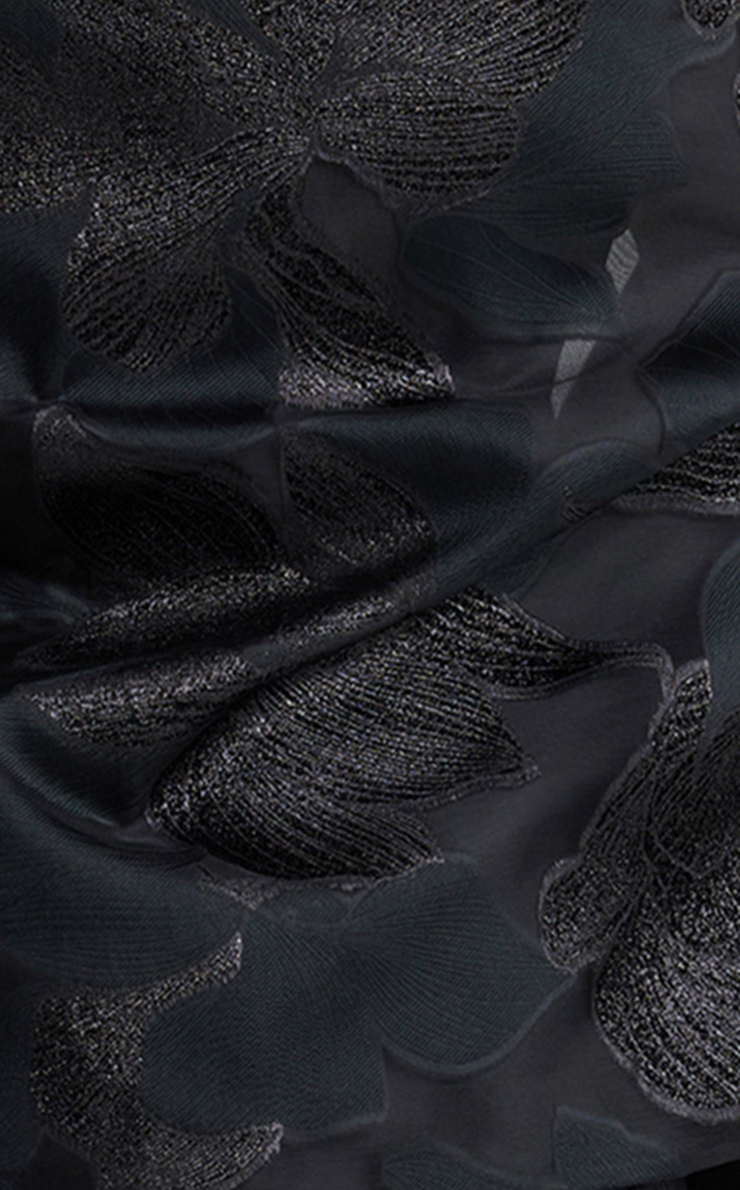 Georgia Wrap In Floral Organza