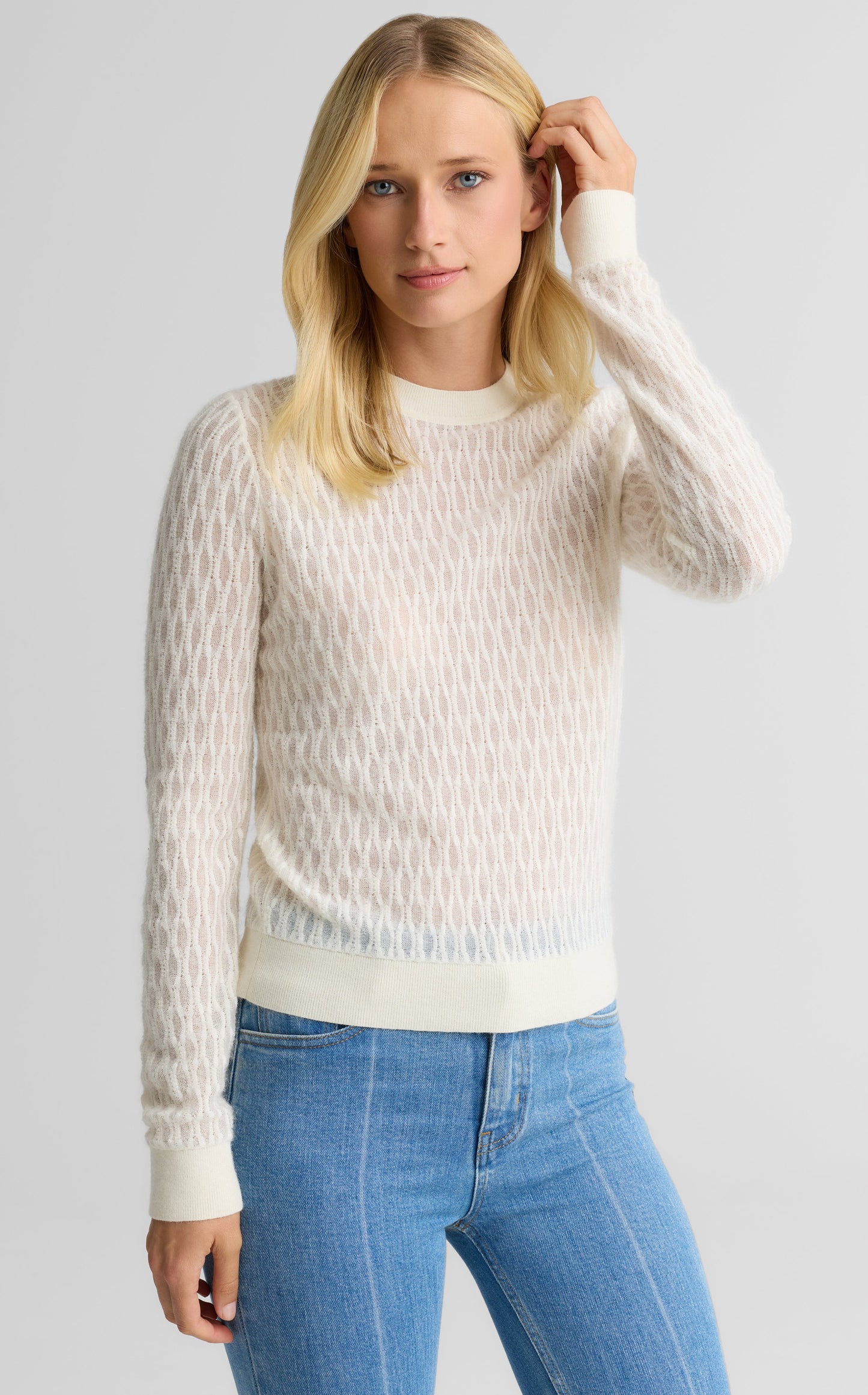 Cora Sweater In Soft Wool Blend