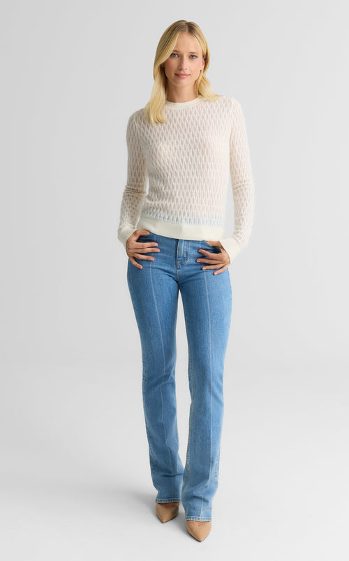Cora Sweater In Soft Wool Blend