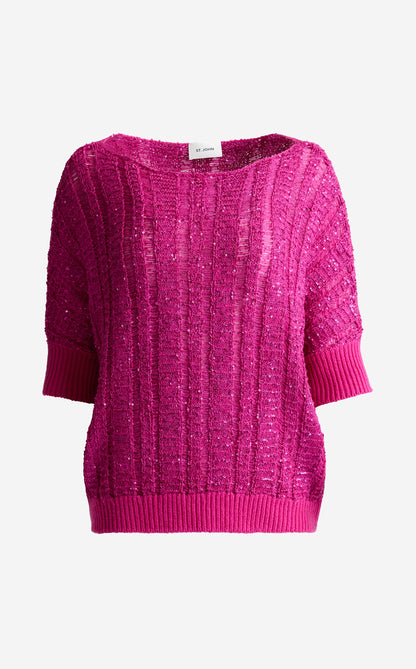 Zana Sweater In Embellished Cashmere Blend