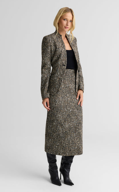 Cynthia Jacket In Kensington Tweed