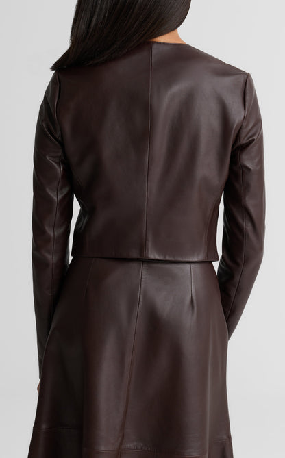 Clarissa Jacket In Nappa Leather