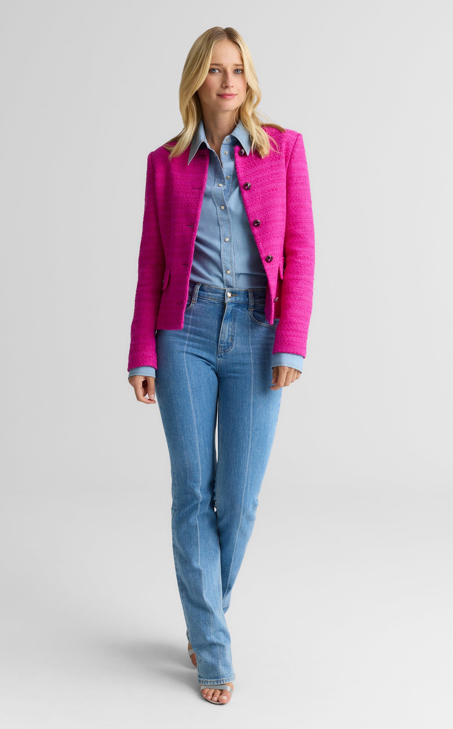 Maureen Jacket In Bloomsbury Tweed