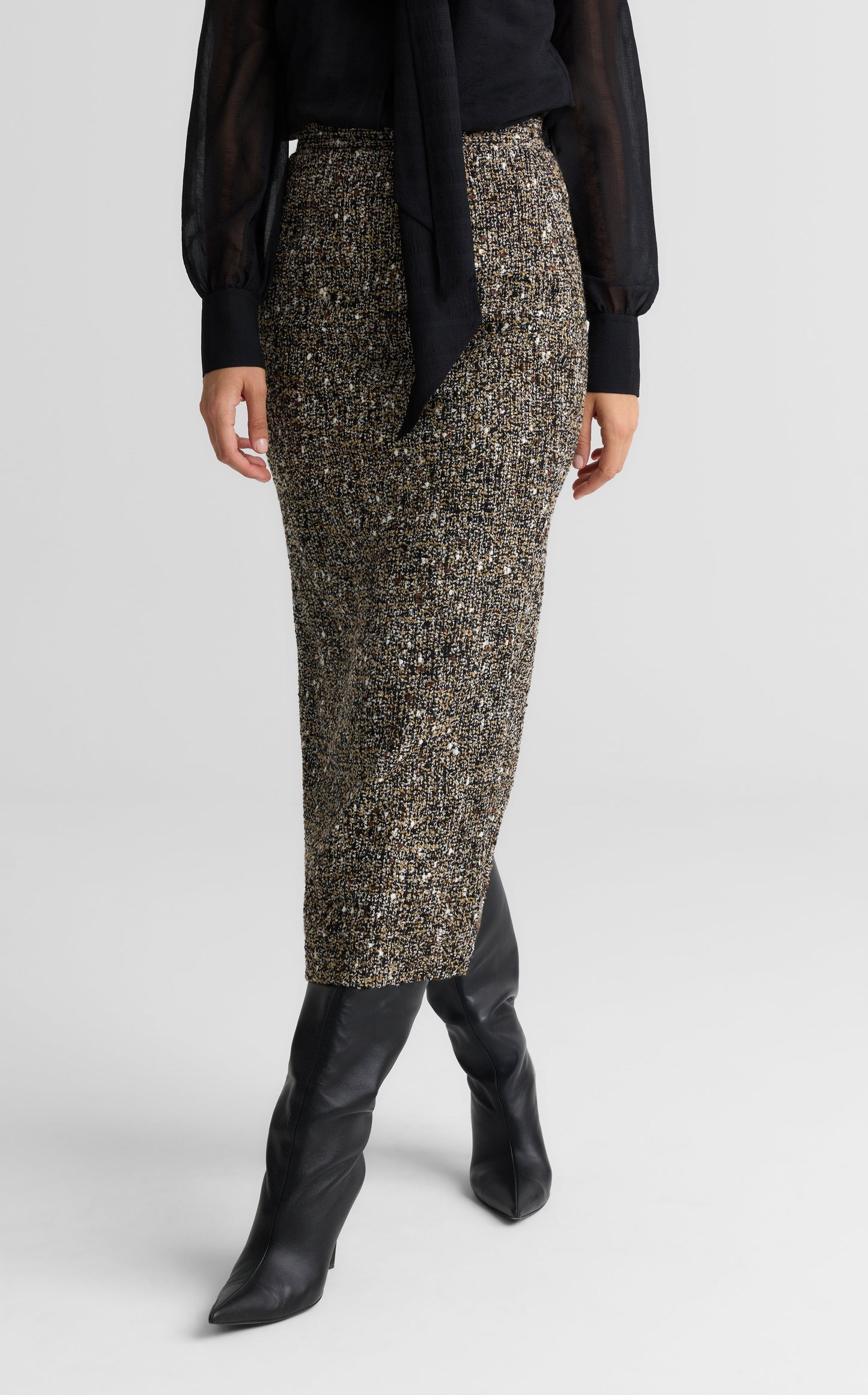 Margot Skirt In Kensington Tweed