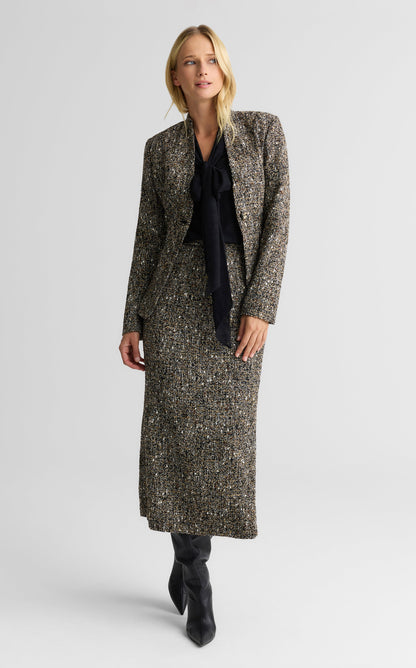 Margot Skirt In Kensington Tweed