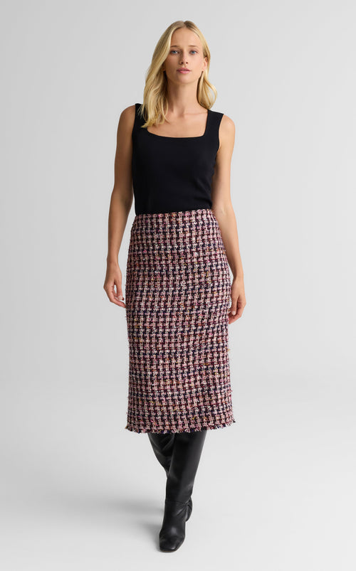 Margot Skirt In Lachman Tweed