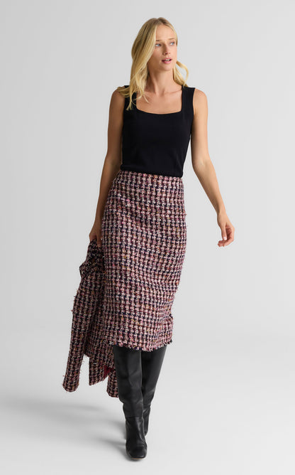 Margot Skirt In Lachman Tweed