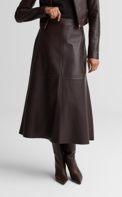 Rowan Skirt In Nappa Leather