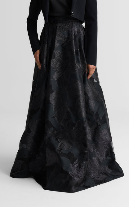 Bethany Skirt In Floral Organza