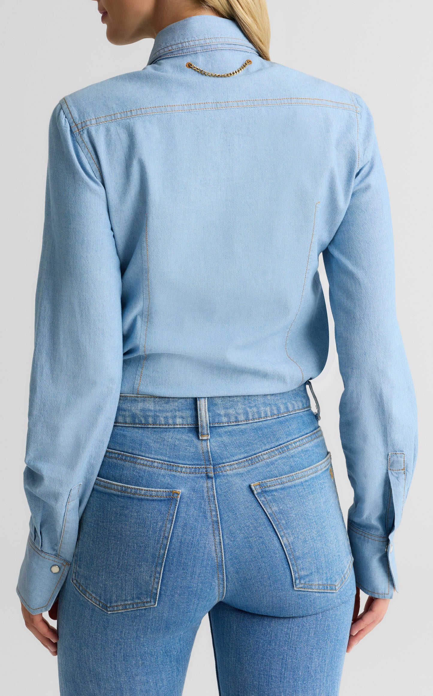 Tamara Blouse In Chambray