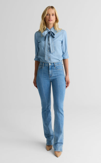 Tamara Blouse In Chambray