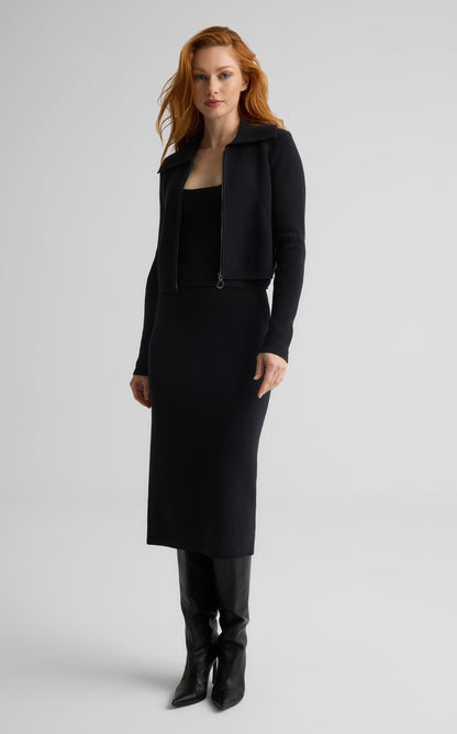 Abby Top in Santa Roma Knit