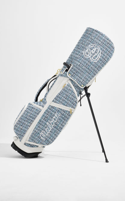 St. John x Malbon Signature Tweed Golf Bag