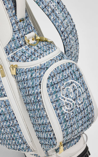 St. John x Malbon Signature Tweed Golf Bag