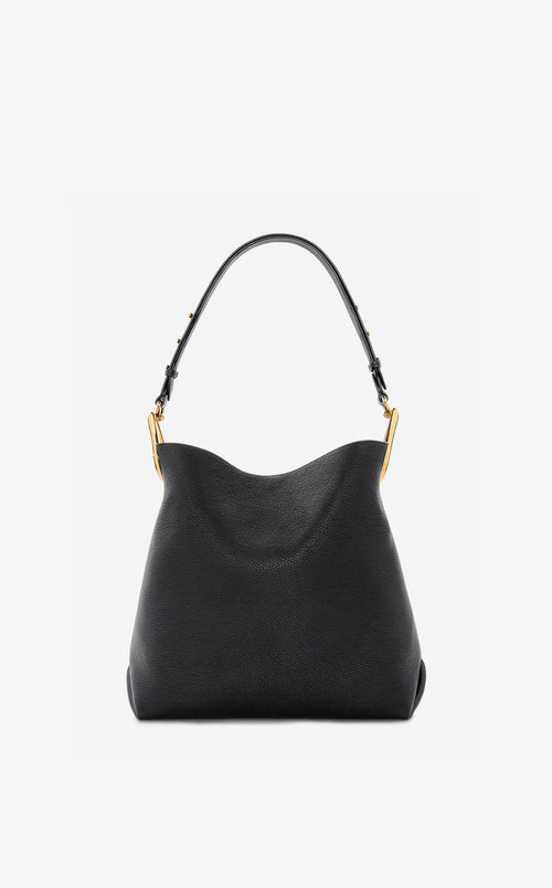 Leather Hobo Bag