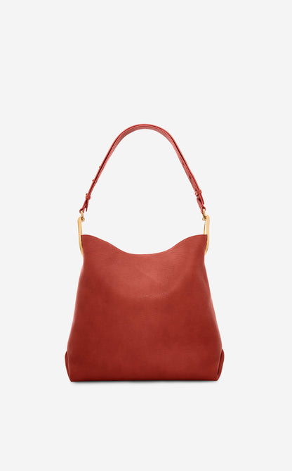 Leather Hobo Bag
