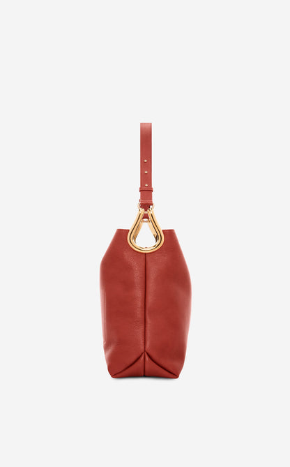 Leather Hobo Bag