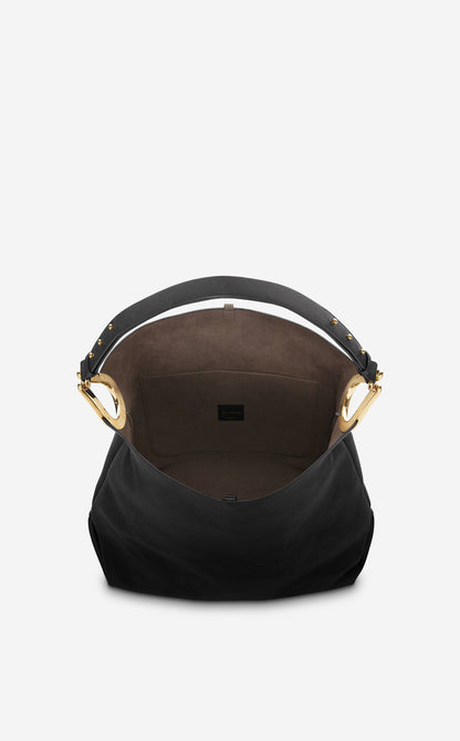 Extra Large Leather Hobo Bag