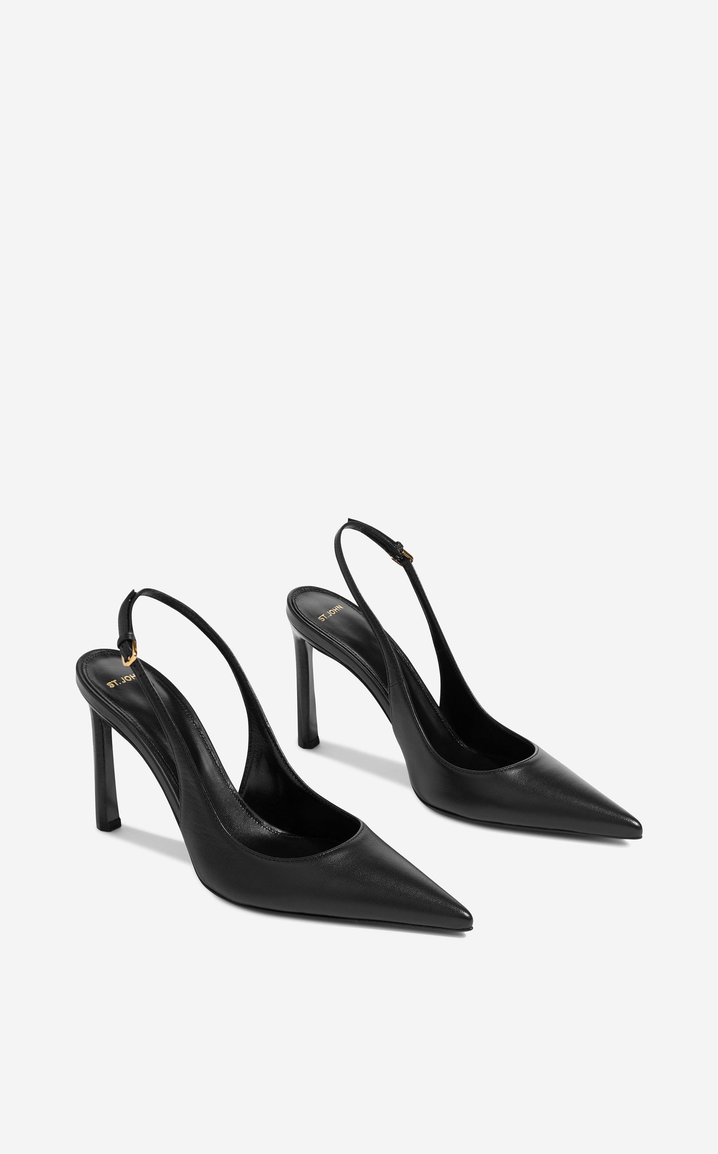 Nappa Leather Slingback Heel