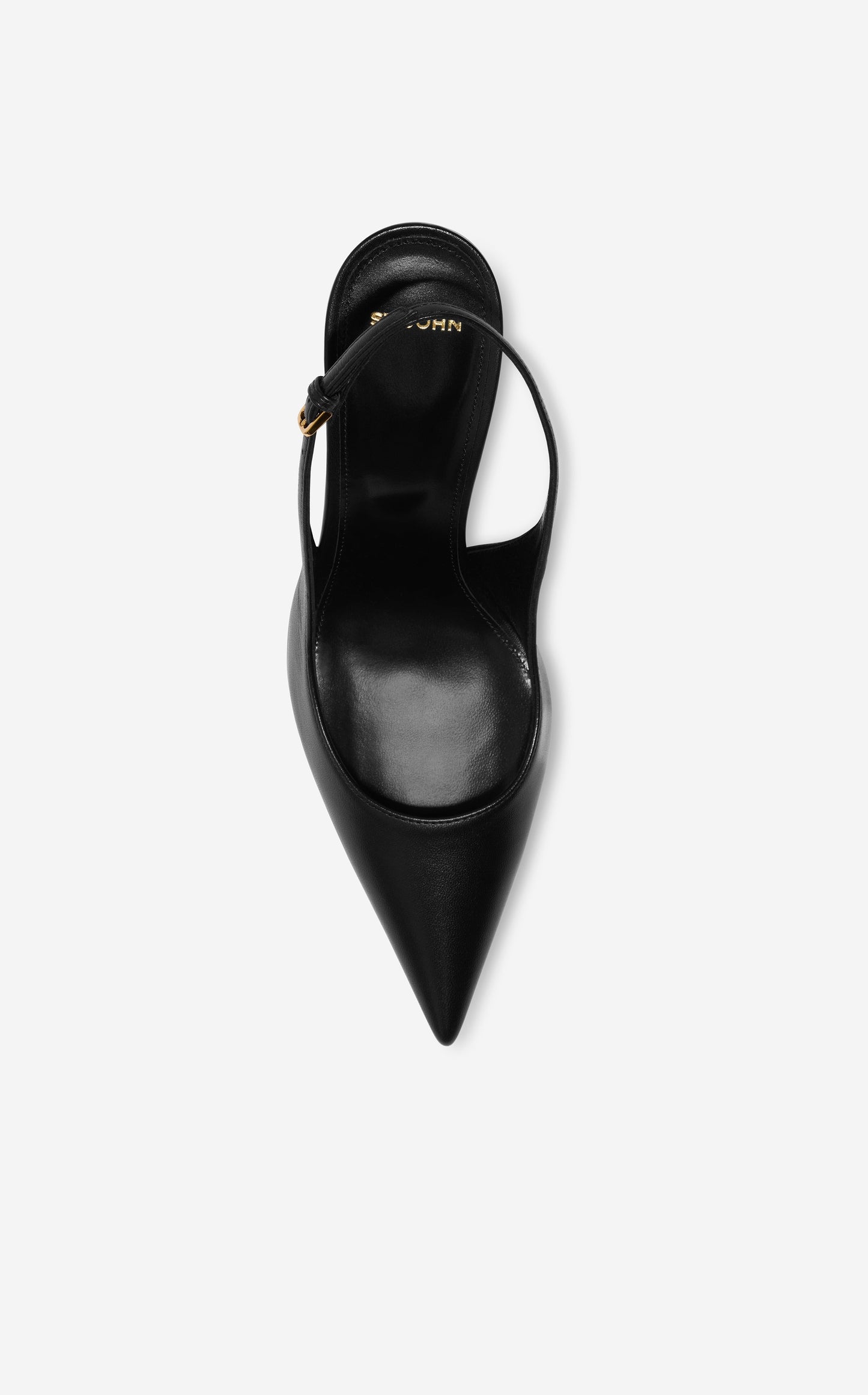 Nappa Leather Slingback Heel