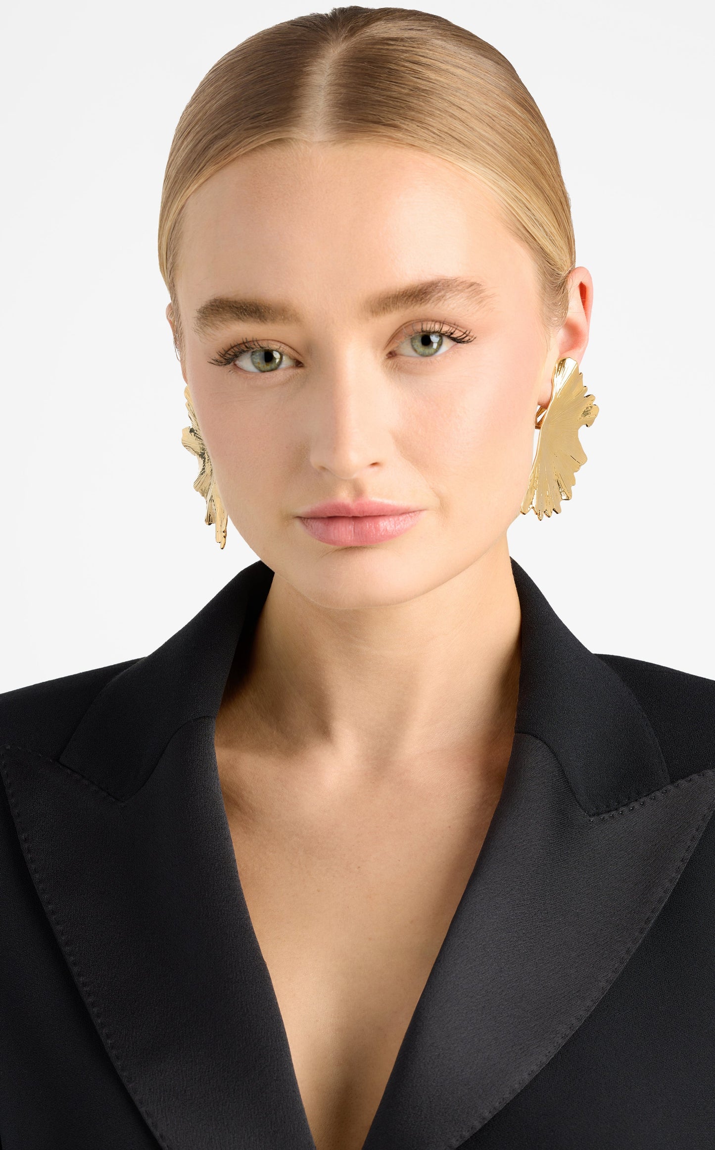 Christina Caruso Gingko Leaf Earring