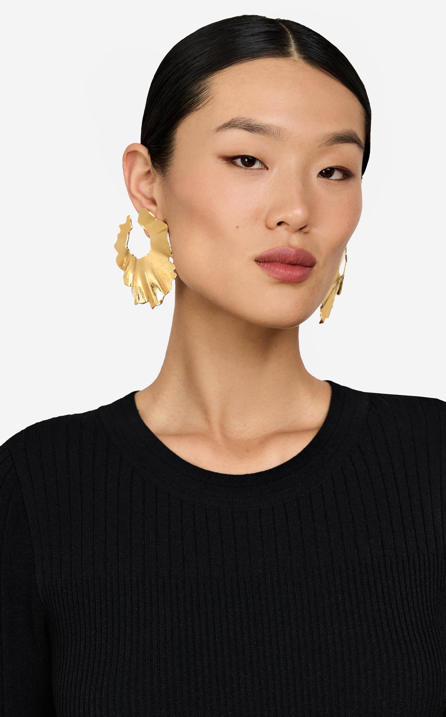 Christina Caruso Palm Leaf Earring