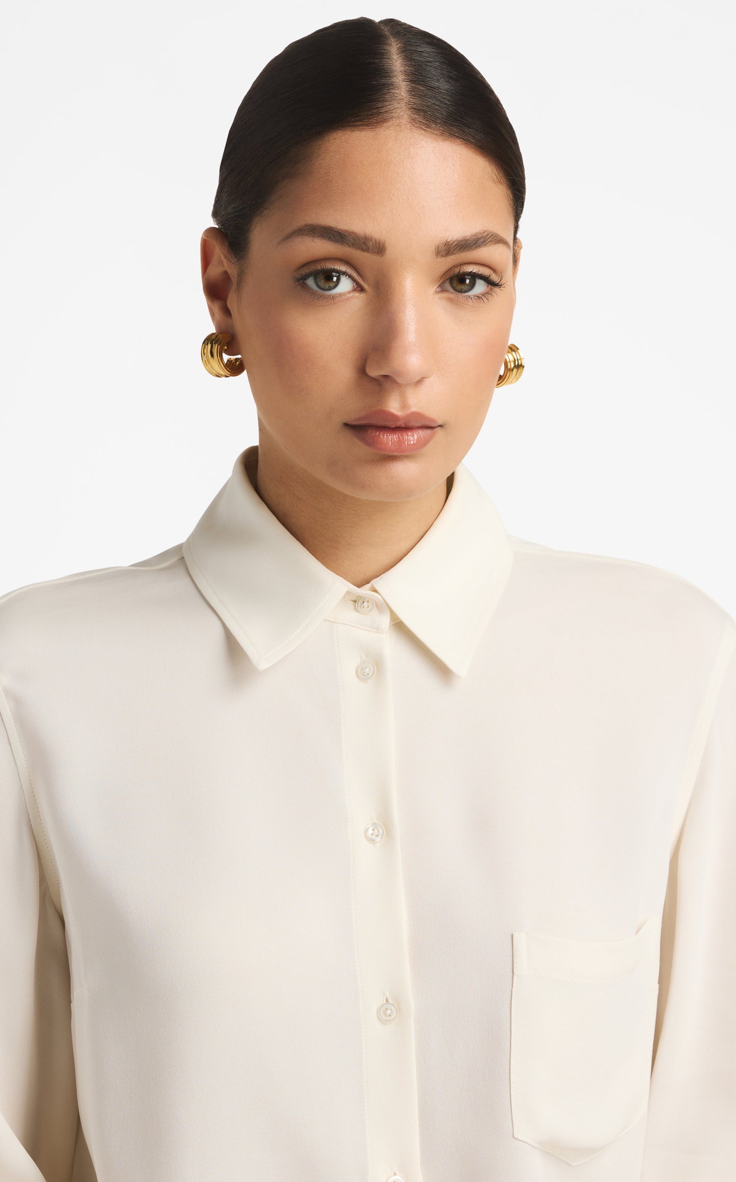 Christina Caruso Baby Triple Hoop Earring