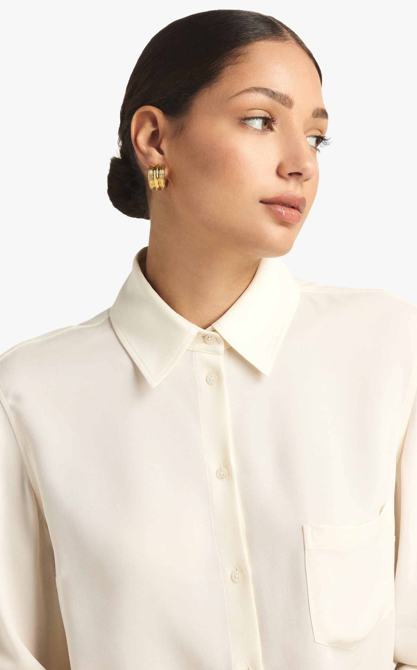 Christina Caruso Baby Triple Hoop Earring