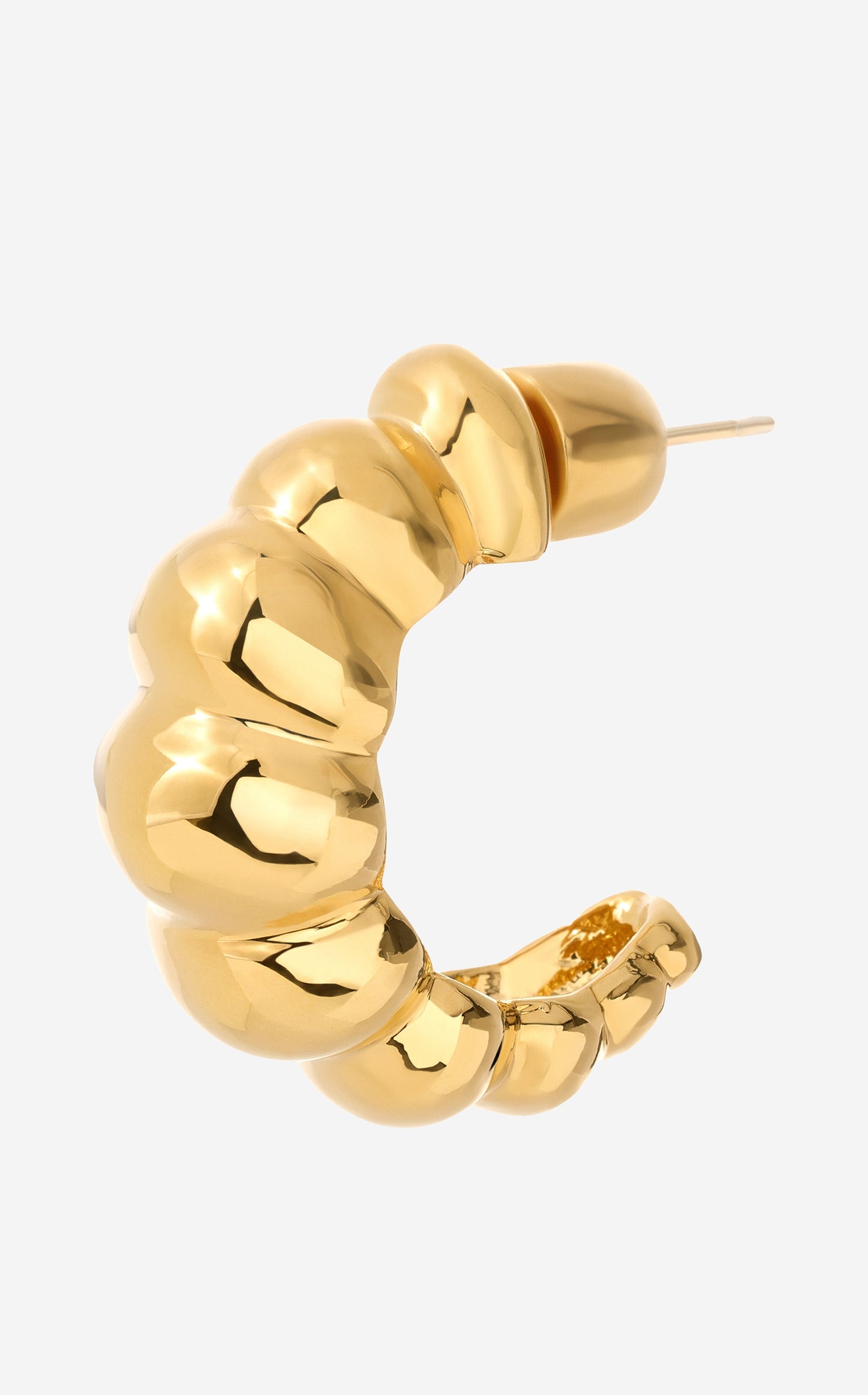 Christina Caruso Tufted Hoop Earring