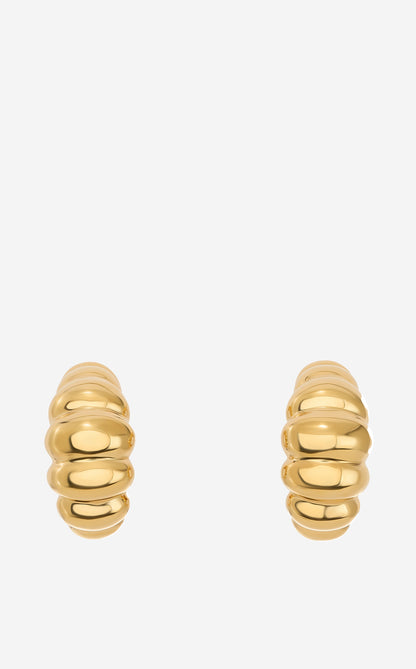 Christina Caruso Tufted Hoop Earring