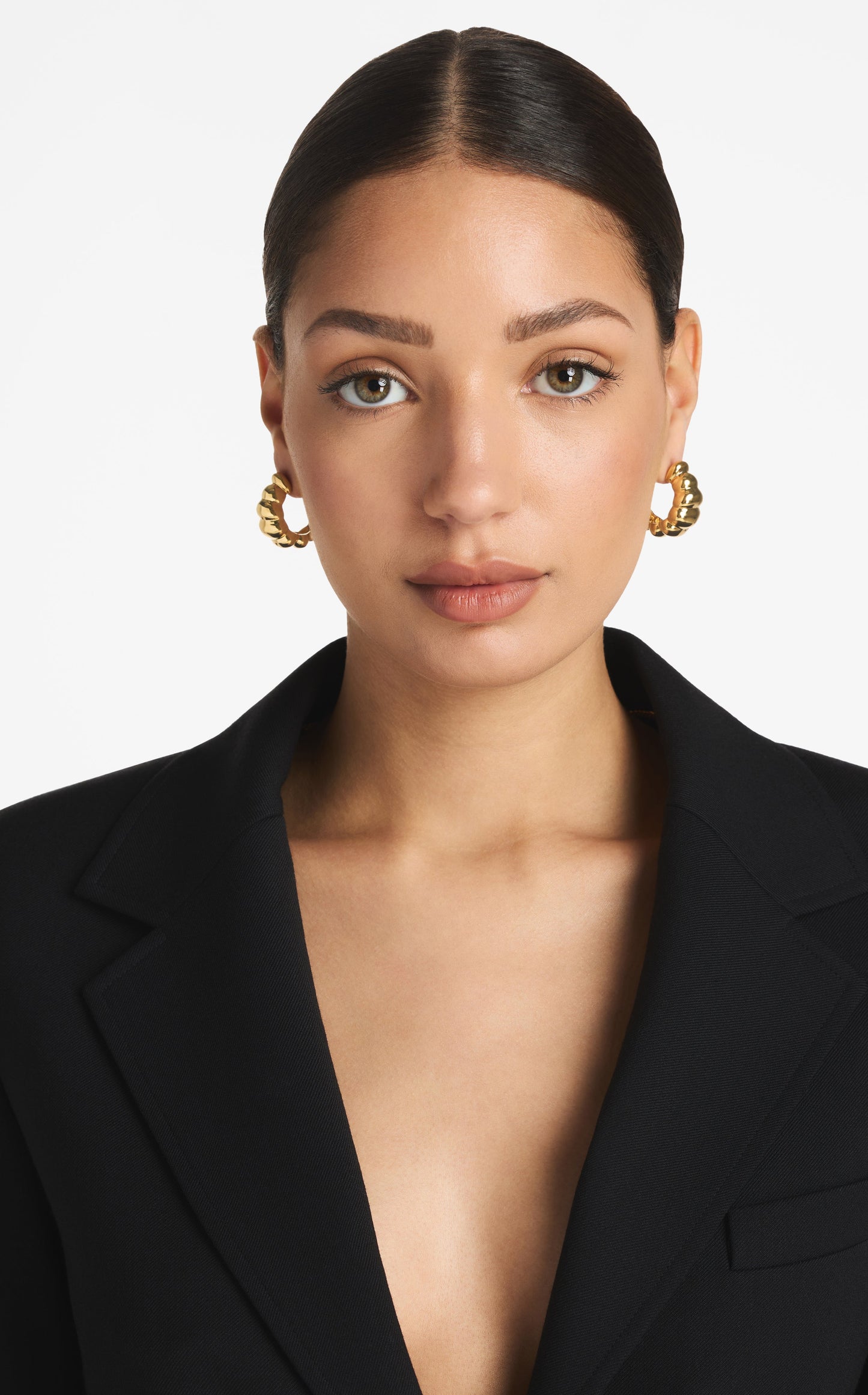 Christina Caruso Tufted Hoop Earring