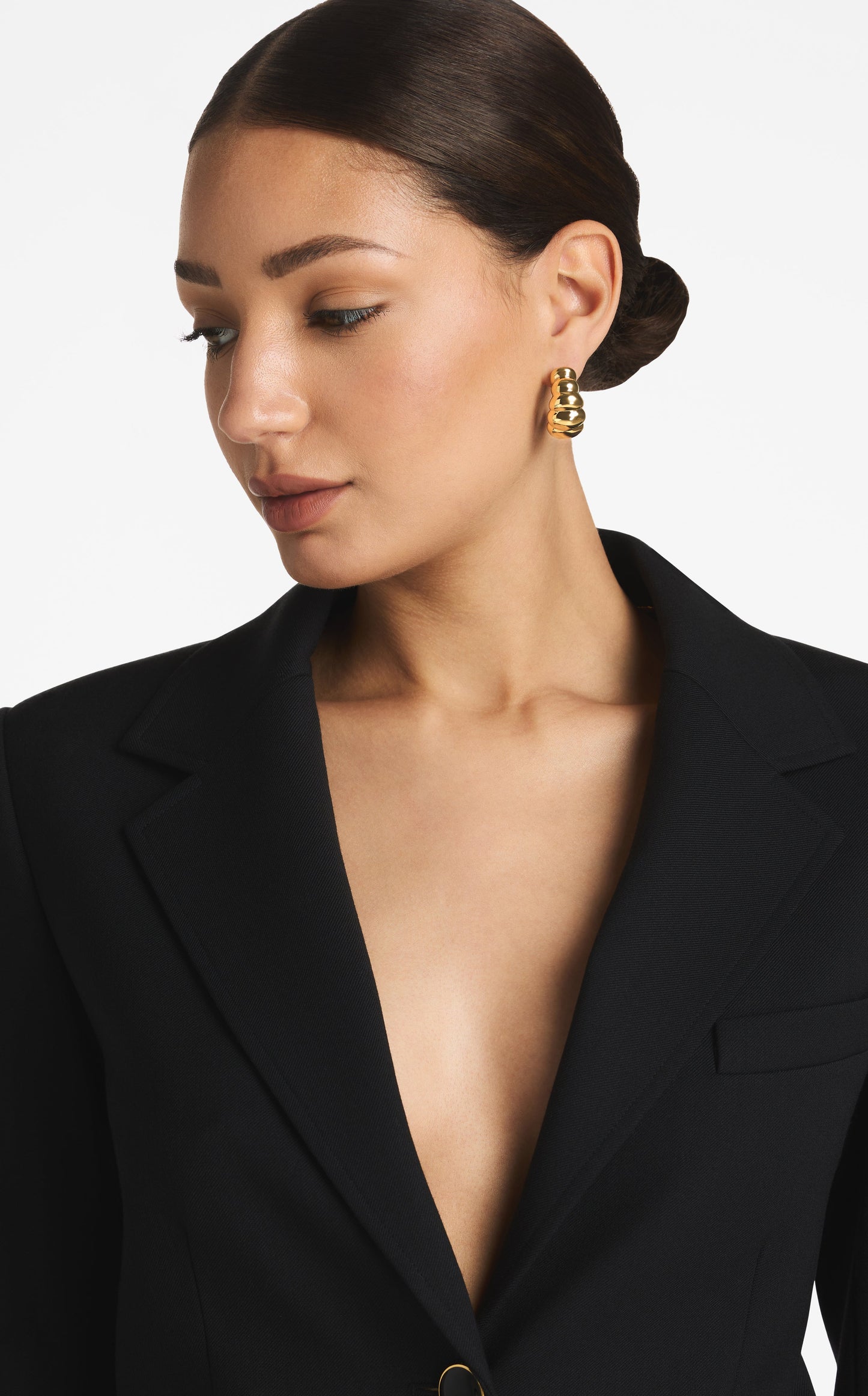 Christina Caruso Tufted Hoop Earring