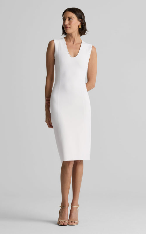 Victoria Dress in Santa Roma Knit