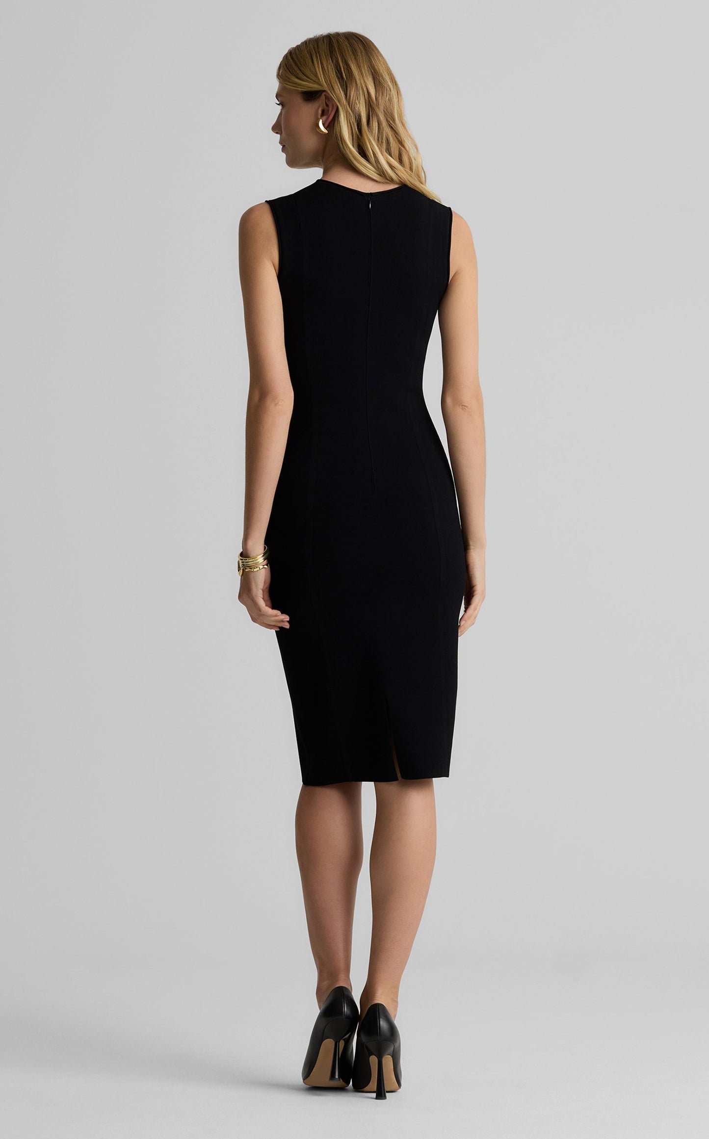 Victoria Dress in Santa Roma Knit