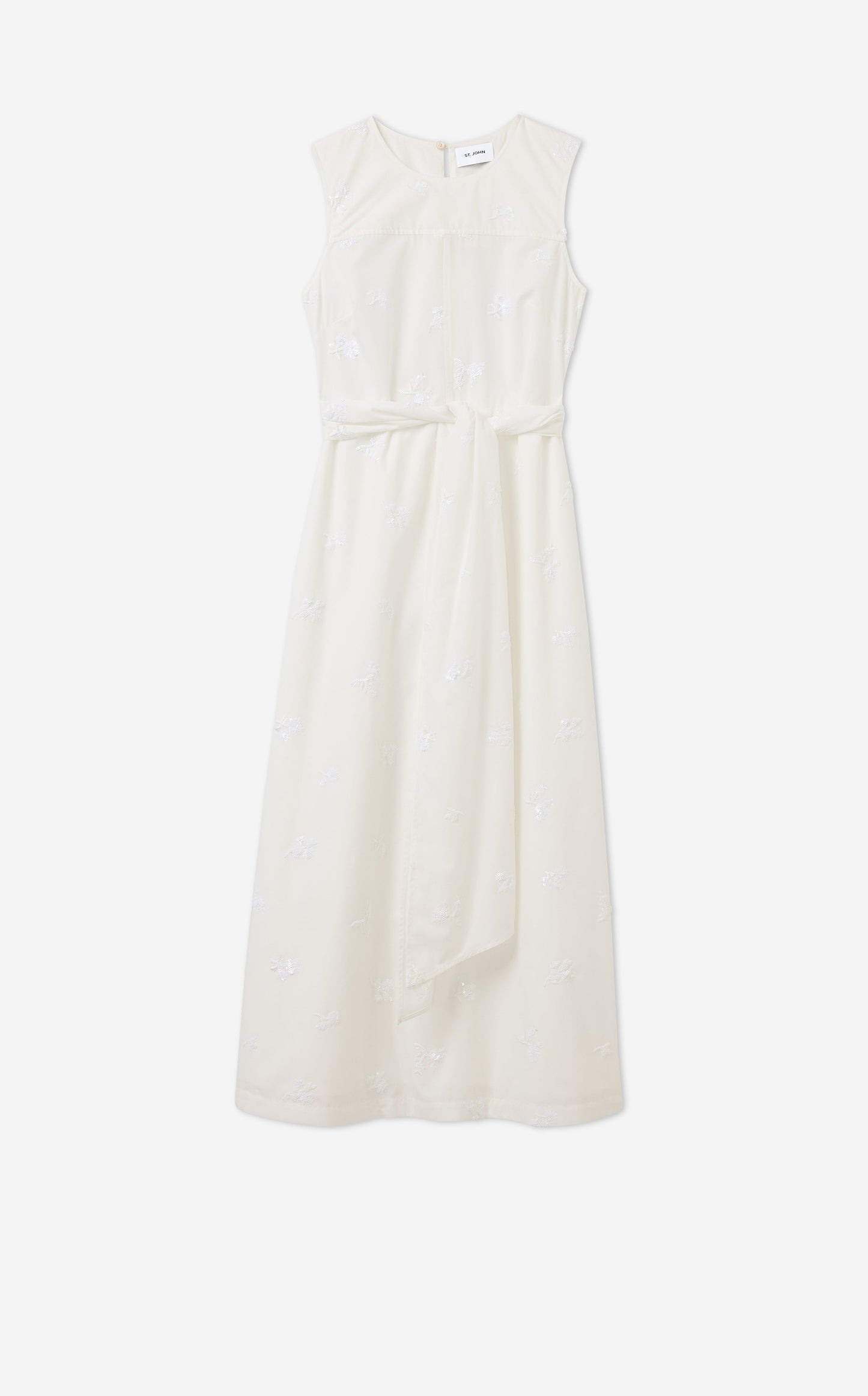 Evelyn Dress in Sequin Poplin