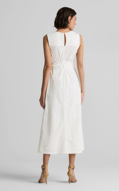 Evelyn Dress in Sequin Poplin