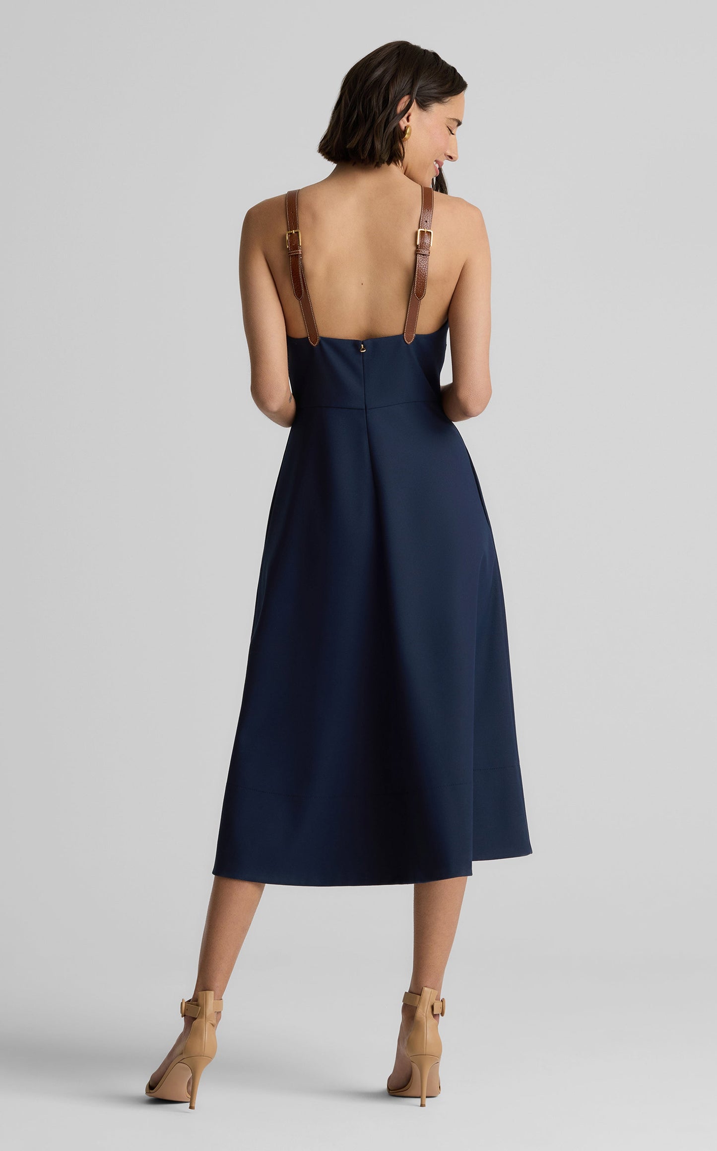 Emerson Dress in Stretch Gabardine