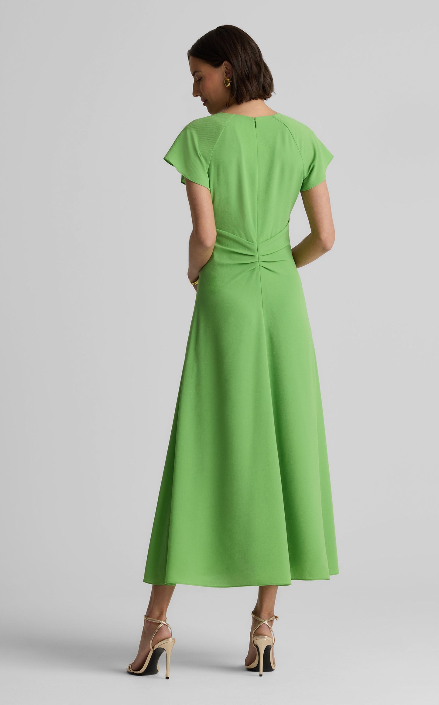 Dana Dress in Lightweight Crepe