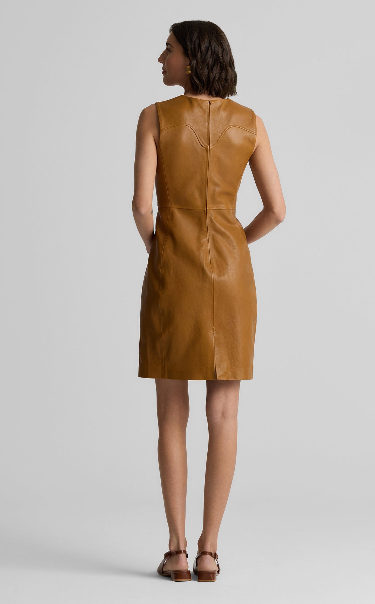 Julia Dress in Nappa Leather